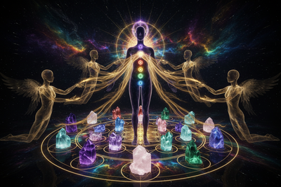 Crystal Healing with Spirit Guide Assistance