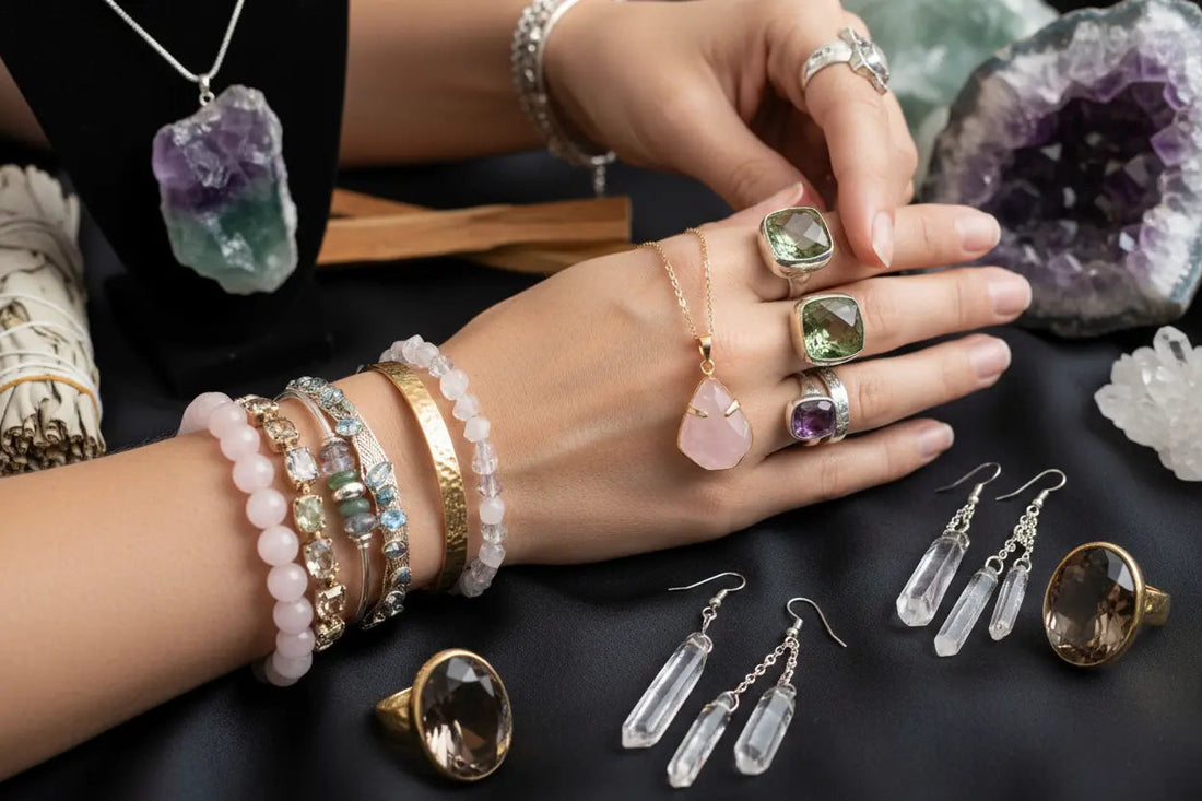 Crystal Jewelry: Complete Guide to Healing Gemstone Accessories - Nicole's ritual universe