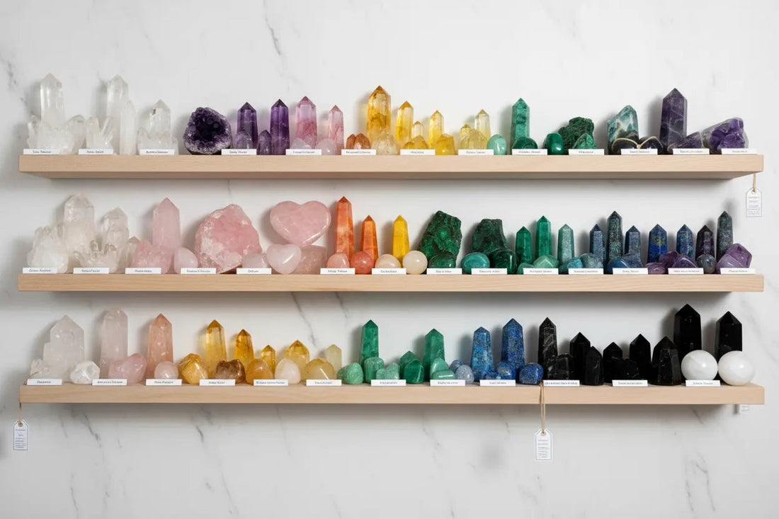 Crystal Meanings: Complete A-Z Guide to Healing Stones & Their Properties - Nicole's ritual universe