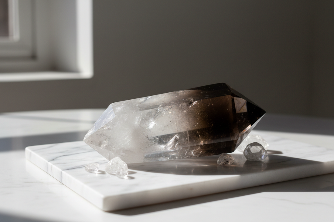 Crystal Turned Black: What It Means & What to Do - Nicole's ritual universe