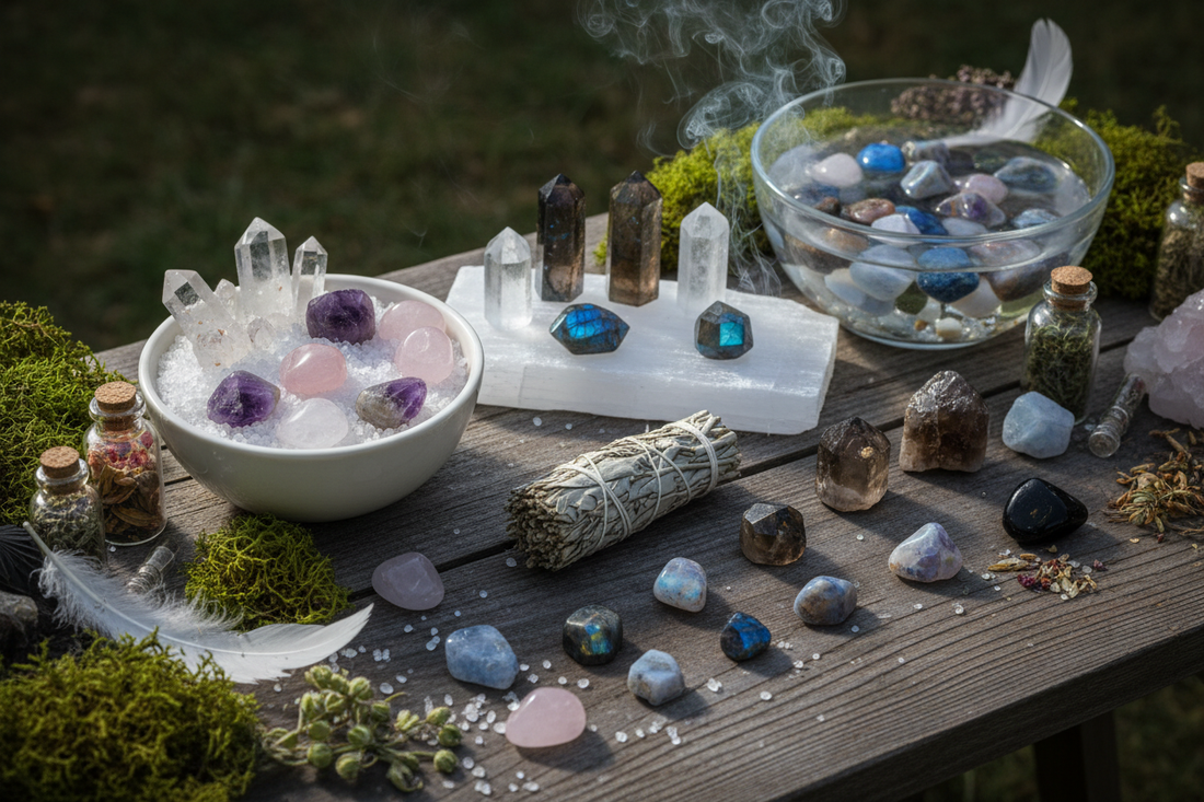 Cleansing and Charging Crystals