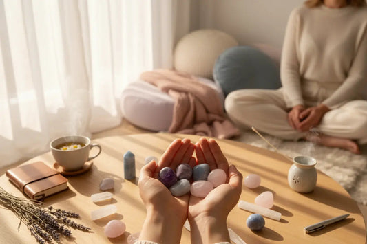 Crystals for Anxiety & Stress Relief: Your Calm Toolkit - Nicole's ritual universe