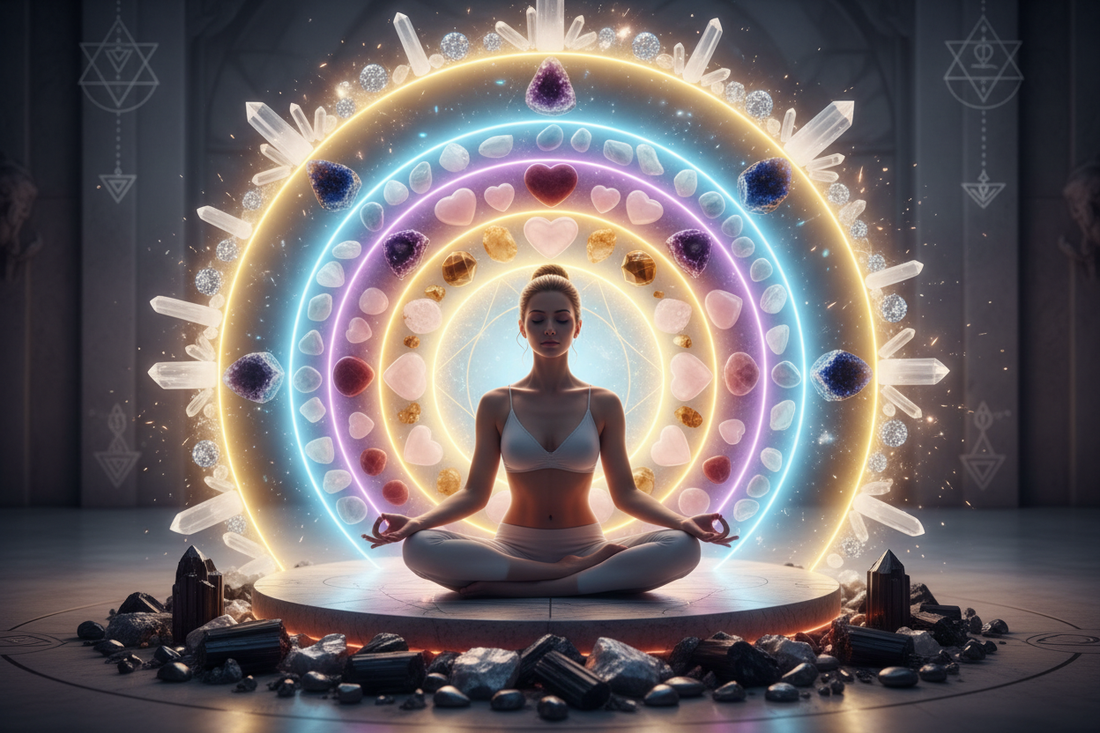 Crystals for Each Aura Layer - Nicole's ritual universe