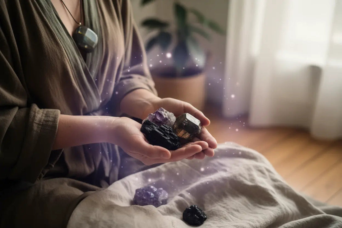 Crystals for Empaths: Protection and Grounding Techniques - Nicole's ritual universe