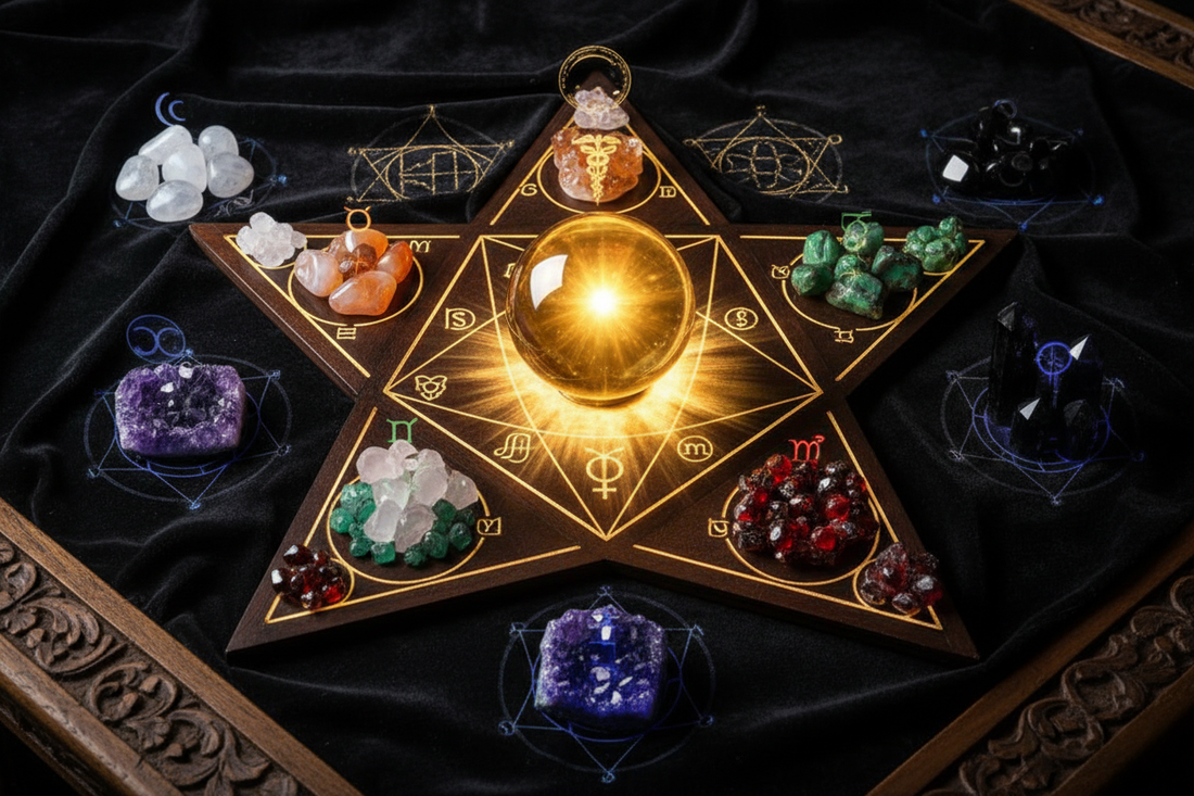 Crystals for Planetary Magic: Gemstone Correspondences
