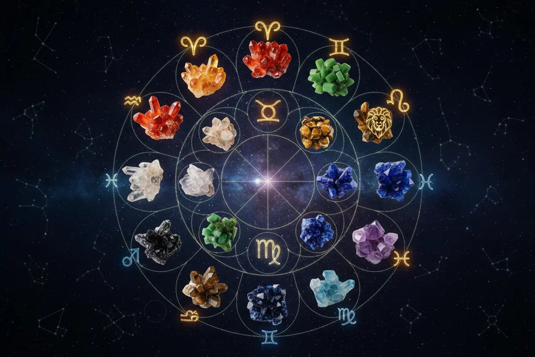 Crystals for Each Zodiac Sign: Personalized Stone Selection Nicole's ritual universe