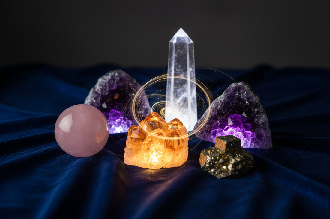 Crystals and Manifestation: A Complete Guide to Using Crystal Energy for Abundance