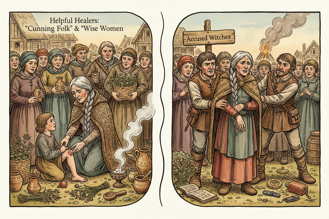 Cunning Folk Wise Women Village Healers Accused Witches - Nicole's ritual universe