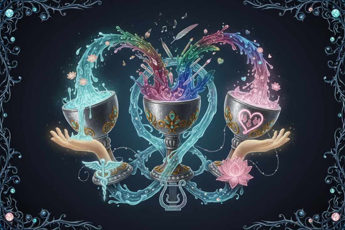 Cups in Career: Healing Professions & Creative Work