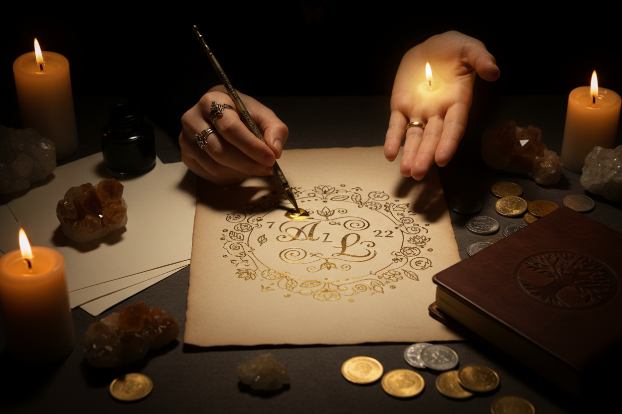 How to Create a Custom Abundance Sigil | Personalized Wealth Magic ...