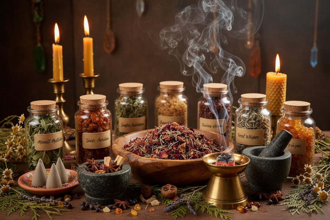 How to Create Your Own Incense Blends: Custom Sacred Smoke for Every Intention