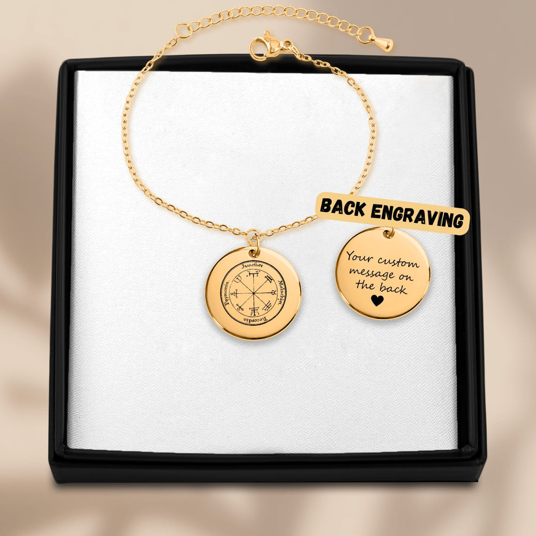 Second Pentacle of the Sun Coin Bracelet — intention setting corrective practice