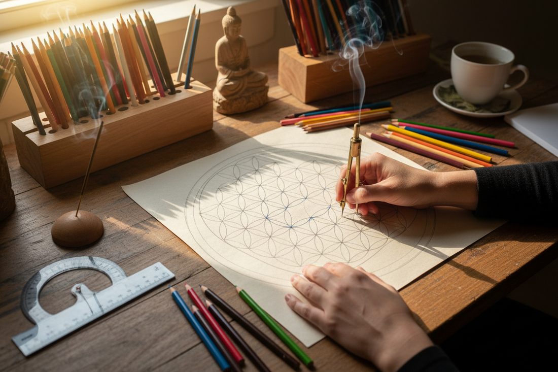 Sacred Geometry Art: How to Create Stunning Geometric Artwork That Carries Spiritual Power