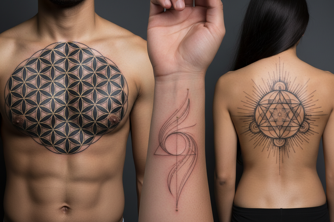Sacred Geometry Tattoos: Meaning, Symbolism, and How to Choose the Right Geometric Design