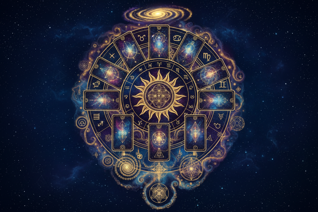 Sacred Geometry vs Astrology vs Numerology vs Tarot: How These Systems Compare and Complement Each Other
