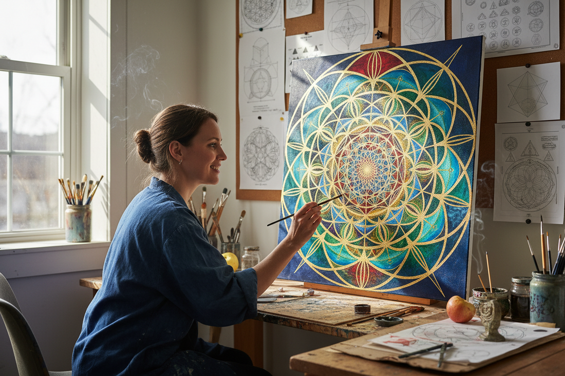 Sacred Geometry and Creativity: How Geometric Principles Unlock Artistic Flow, Innovation, and Inspired Expression