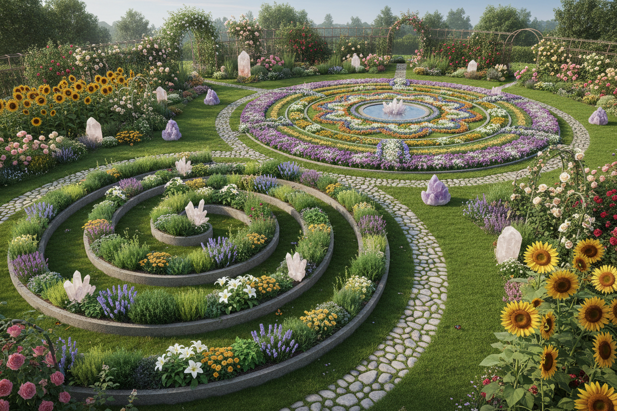 Sacred Geometry Garden Design: How to Create a Healing Outdoor ...
