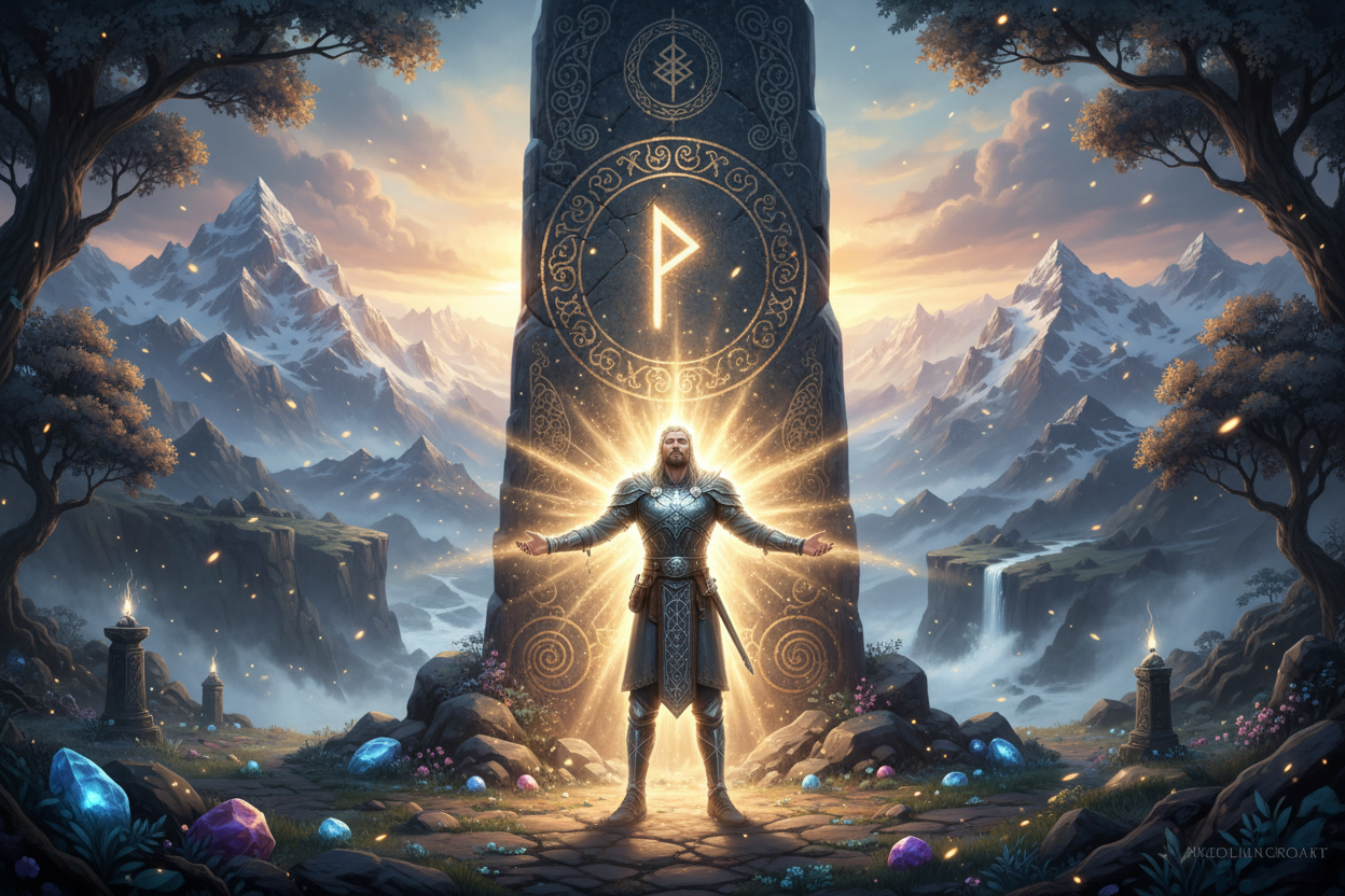 Dagaz Rune Deep Dive: Norse Mythology, Baldr & Sacred Dawn – Nicole's ...