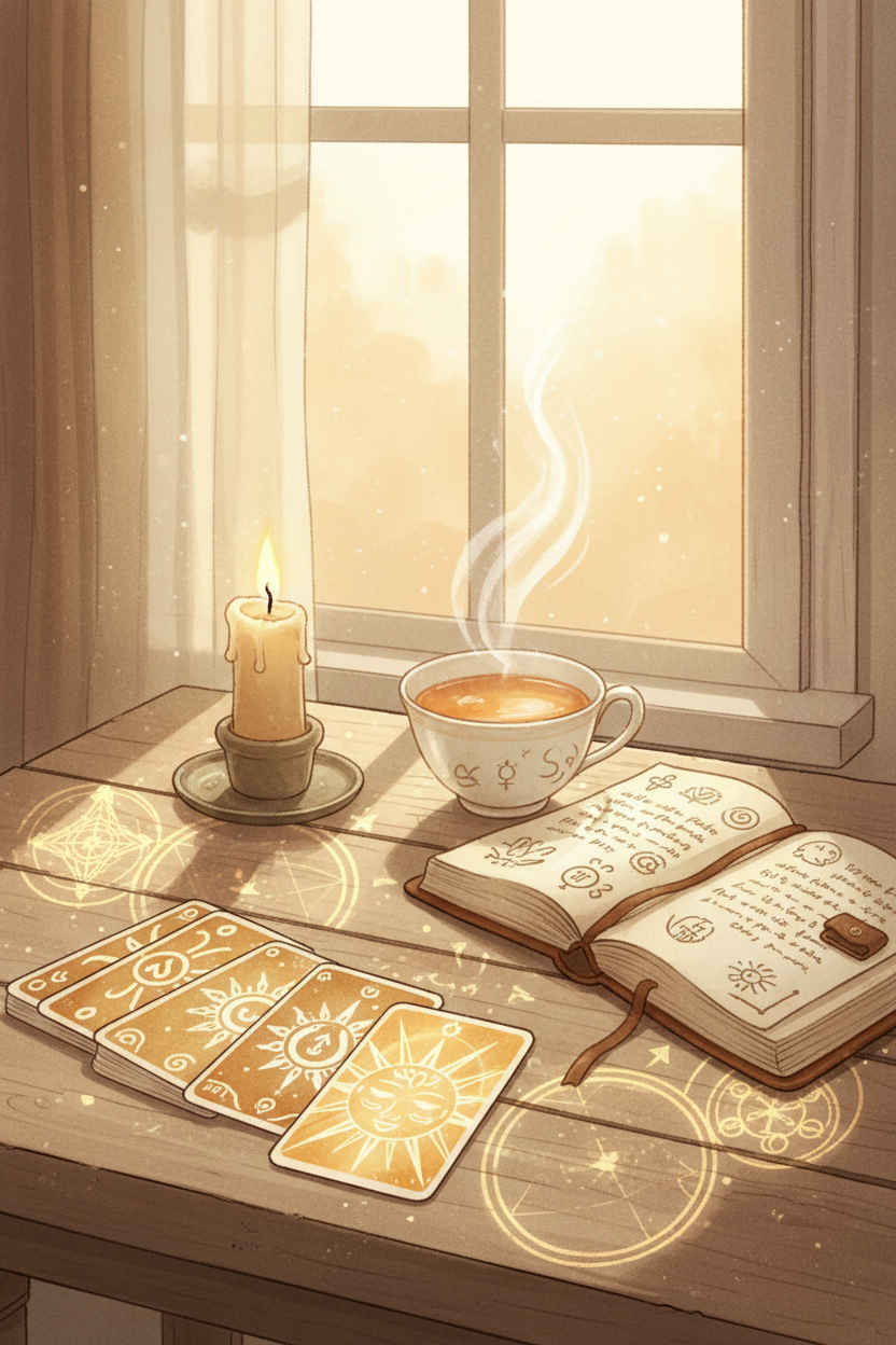 Daily Light Path Tarot Practice: How to Read Every Day Nicole's ritual universe