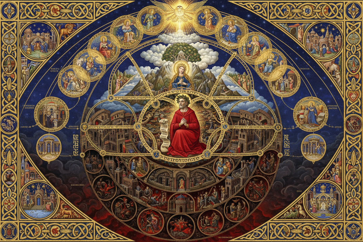 Dante's Divine Comedy: The Kabbalistic Structure of Hell, Purgatory ...