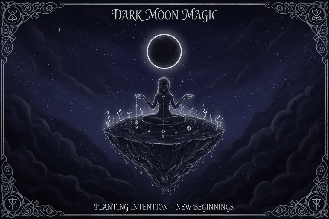 Dark Moon New Moon Magic Shadow Work Beginnings