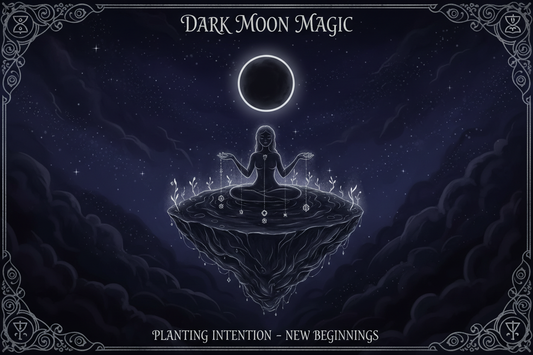 Dark Moon New Moon Magic Shadow Work Beginnings - Nicole's ritual universe