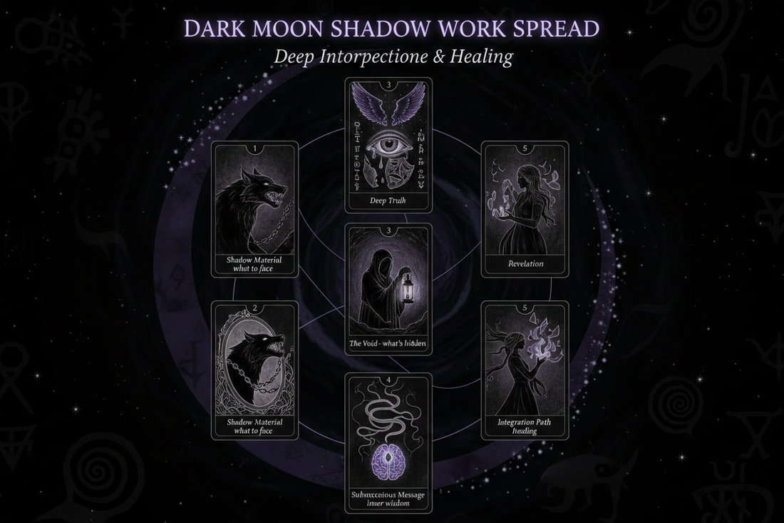 Dark Moon Tarot Spread: Shadow Work - Nicole's ritual universe