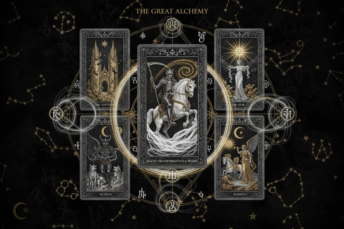 Death + Other Cards: 78 Combination Meanings - Nicole's ritual universe