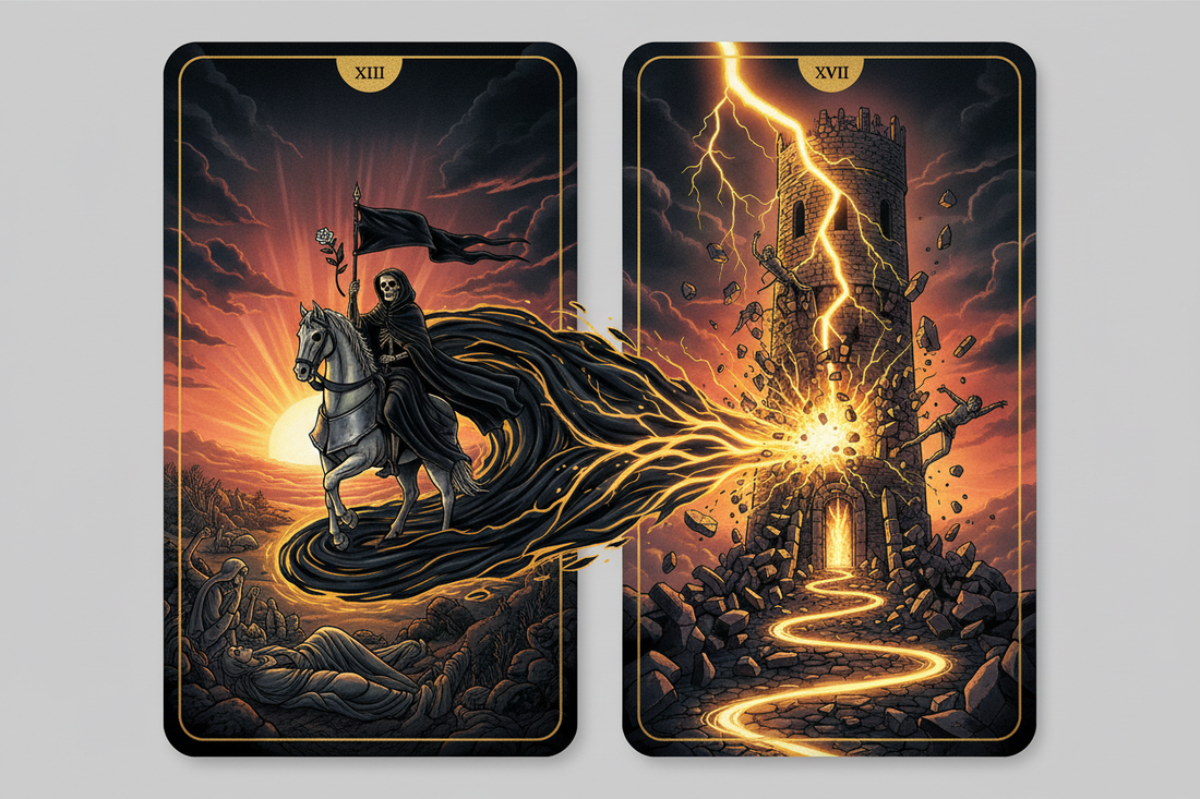 Death + The Tower: The Most Powerful Transformation Reading