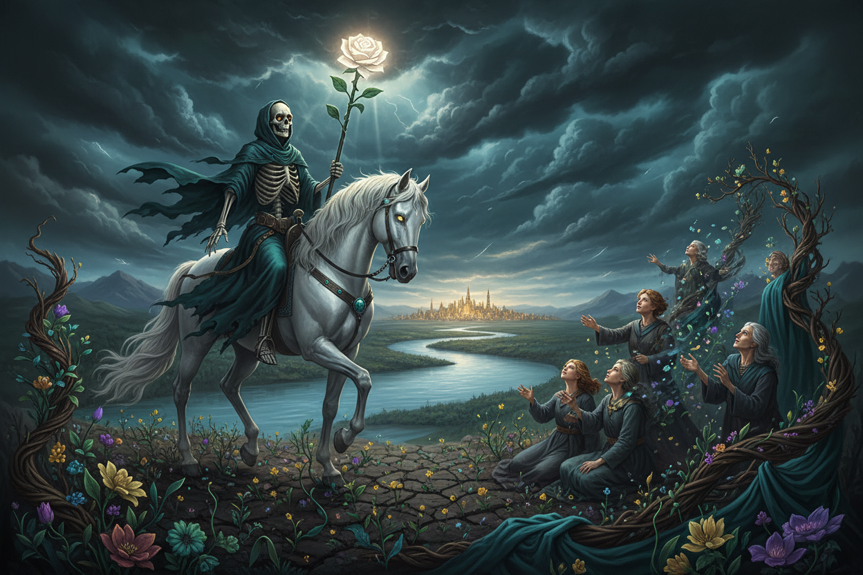 The Death Tarot Card Across All Four Traditions: What It Really Means ...