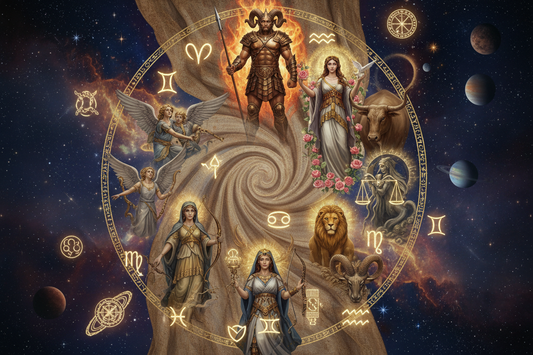 Deity Correspondence × Zodiac - Nicole's ritual universe