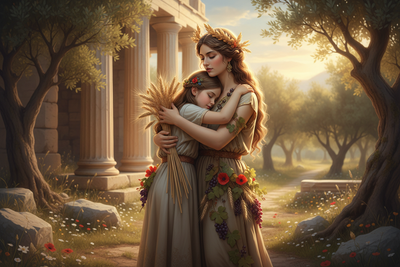 Demeter + Motherhood: Divine Maternal Love