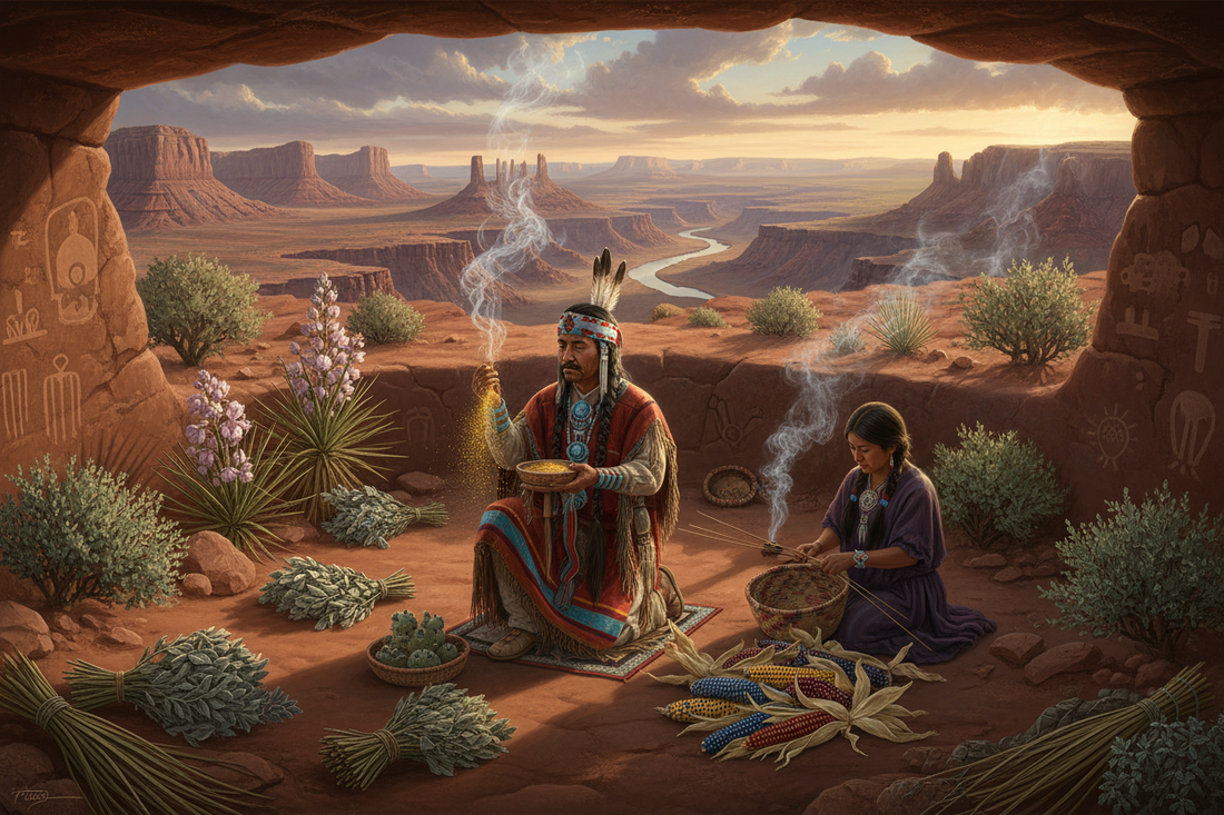 Desert Southwest Plant Magic: Navajo, Hopi, and Arid Land Herbs - Southwestern Indigenous Herbalism & Sacred Desert Plants - Nicole's ritual universe