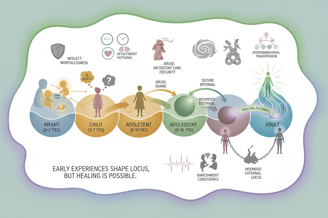 Research on Developmental Trauma: Early Locus Formation - Nicole's ritual universe