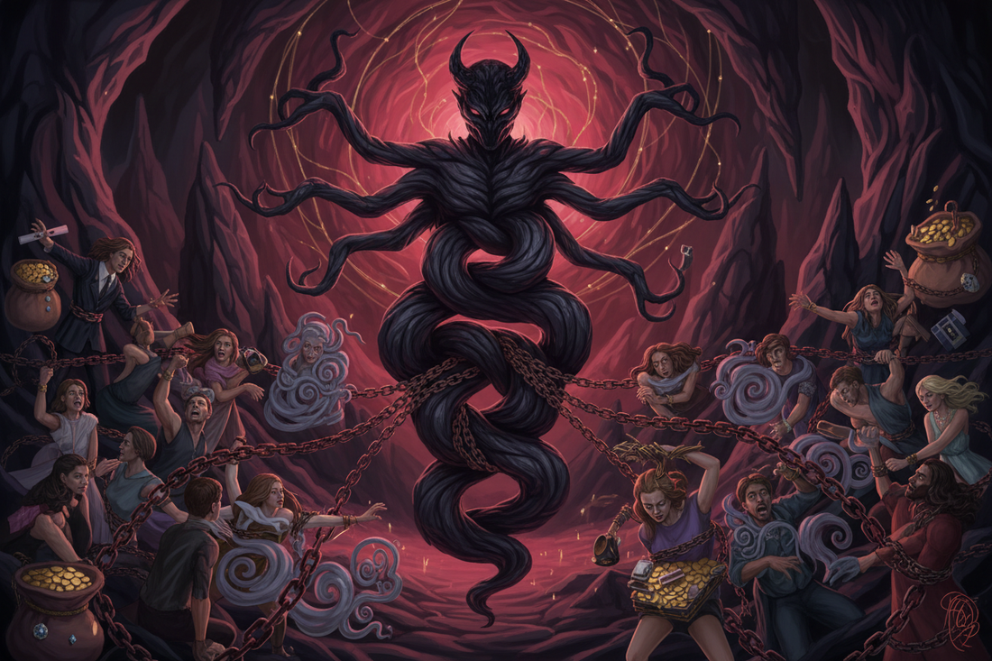 The Devil as the Knot of Shadow and Attachment