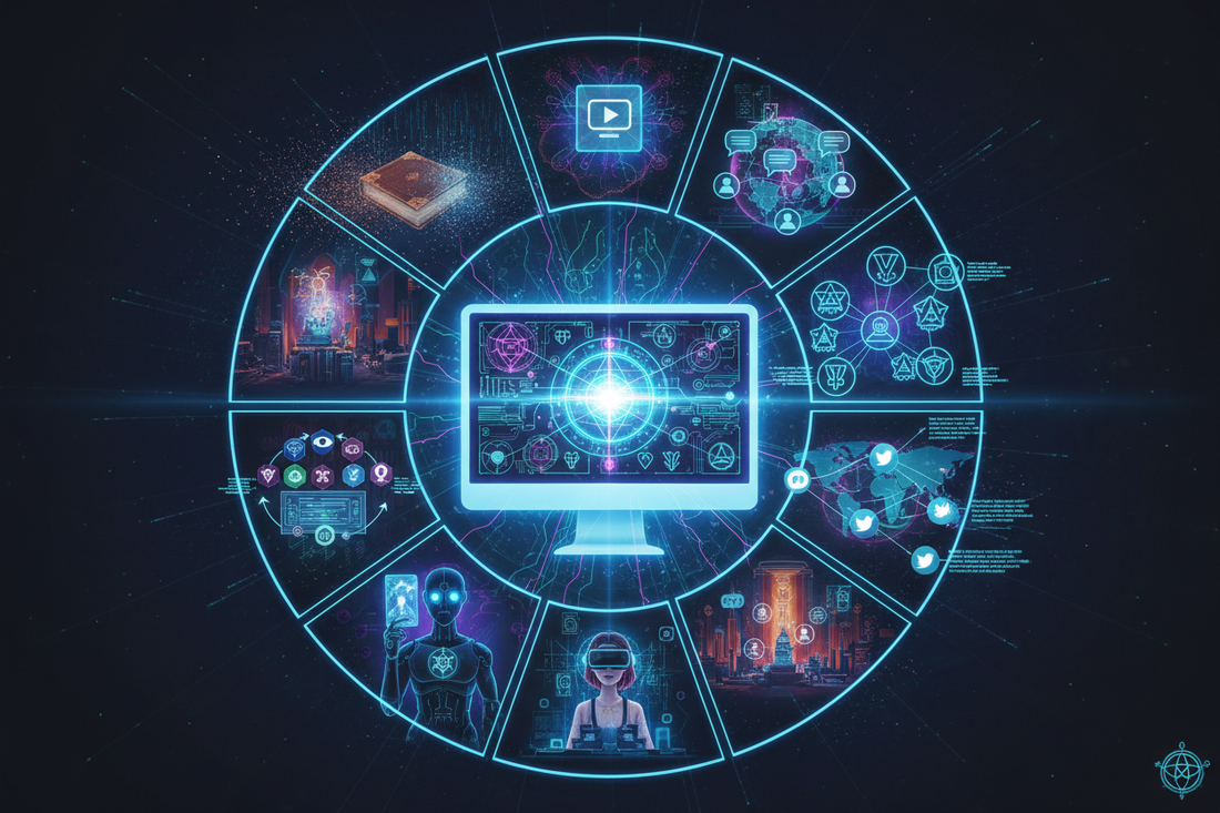 Digital Mysticism: How the Internet Changed Esoteric Transmission - Nicole's ritual universe