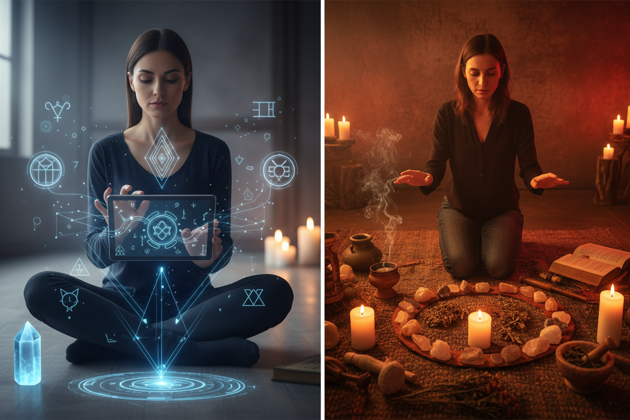 Digital Ritual vs Physical Ritual: Does Modern Magic Work? – Nicole's ...