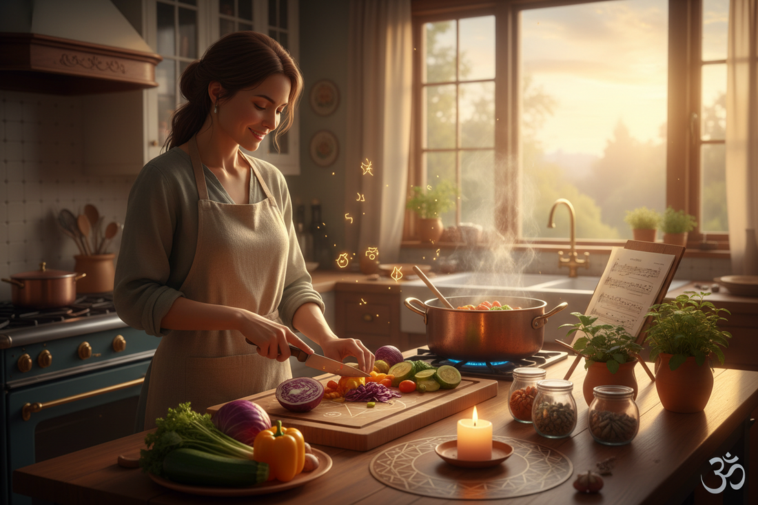 Dinner Preparation Ritual: Cooking as Magic Nicole's ritual universe