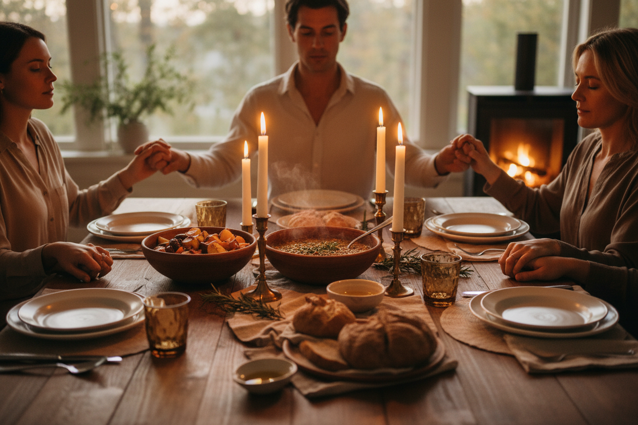 Dinner Ritual: Gratitude and Connection | Mindful Eating & Family ...