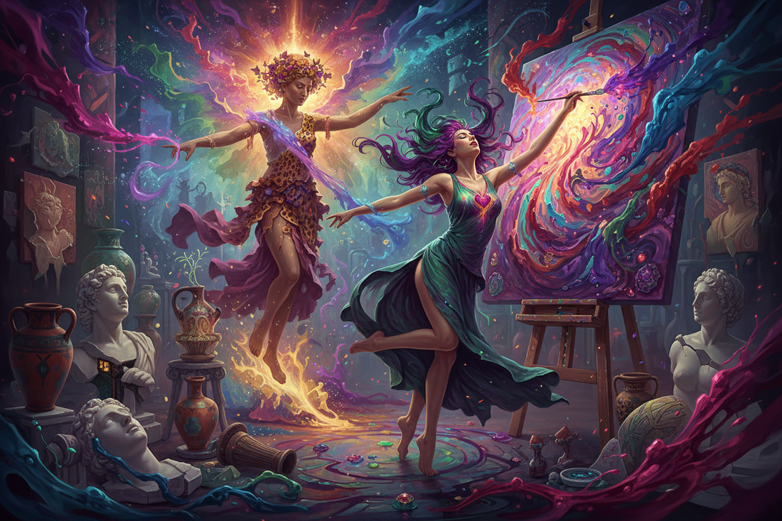 Dionysian + Creativity: Divine Inspiration - Nicole's ritual universe