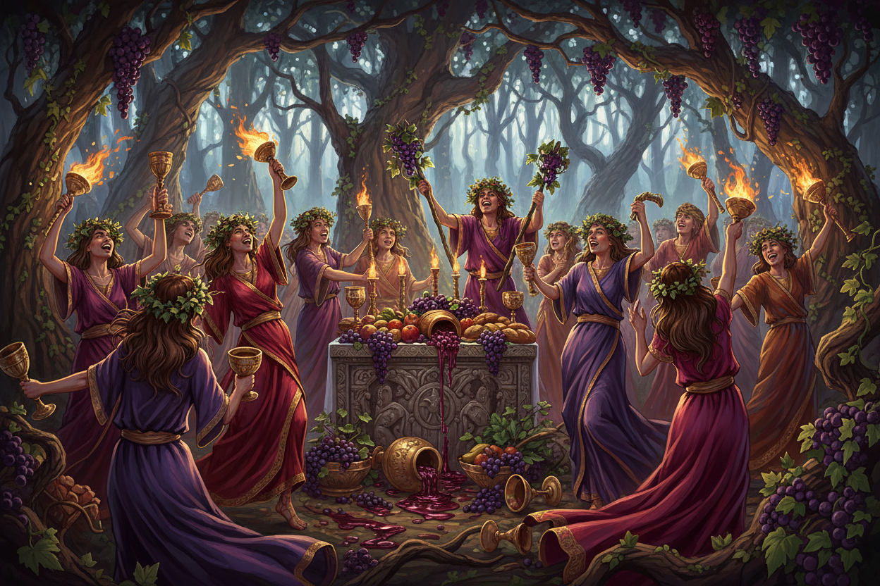 Dionysian Mysteries: Ecstasy & Liberation | Sacred Madness Path ...