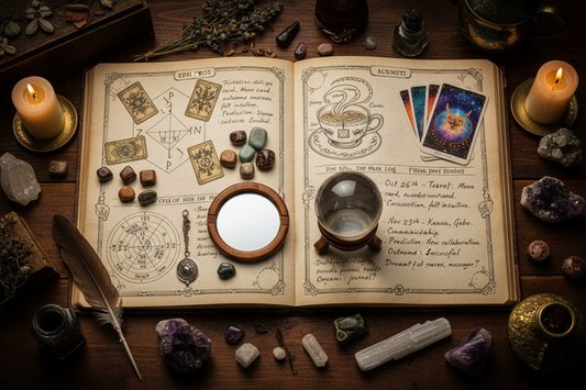 Divination Grimoire: Recording Readings & Methods