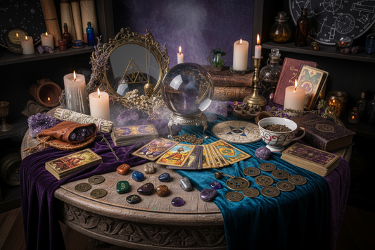 Divination Methods: Complete Guide to Fortune Telling & Oracle Practices