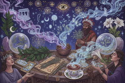Divination Plants: Oracle Herbs from Laurel to Tobacco - Prophetic Botanicals & Cross-Cultural Fortune-Telling Wisdom