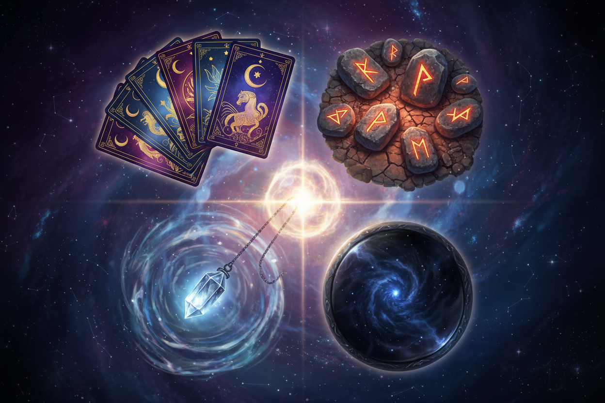Quiz: What's Your Divination Tool? Tarot, Runes, Pendulum, or Scrying ...