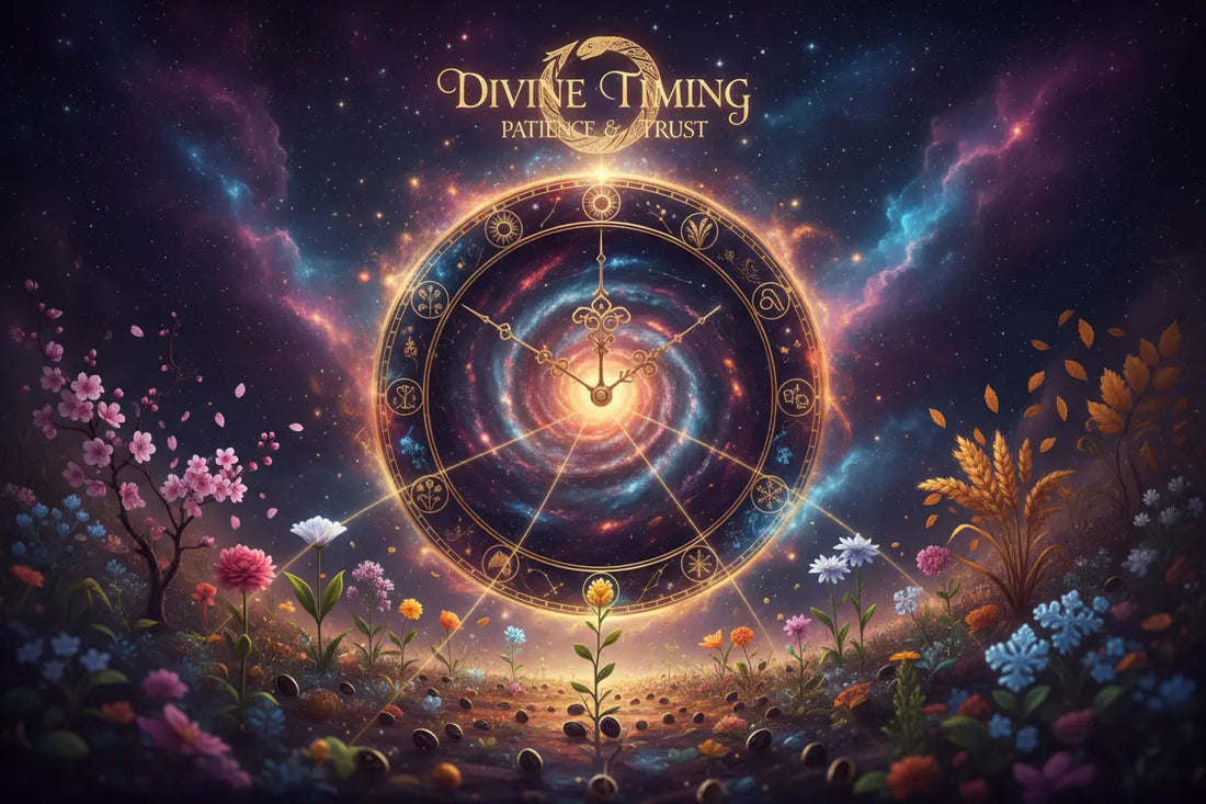 Divine Timing: Complete Guide to Trusting the Universe's Perfect Plan - Nicole's ritual universe