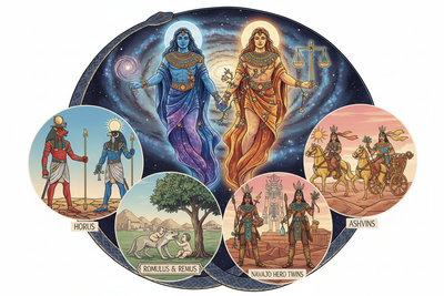 Divine Twins and Cosmic Duality