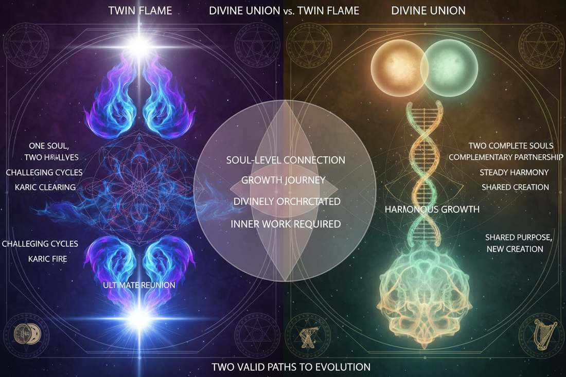 Divine Union vs Twin Flame: Understanding the Difference