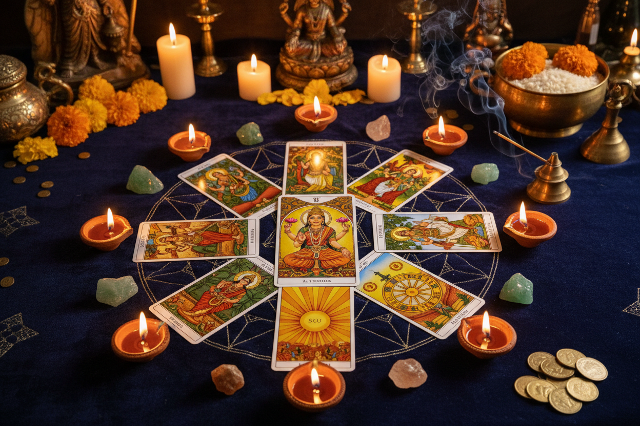 Diwali Divination: Prosperity Tarot Spreads and Lakshmi Oracle Reading ...