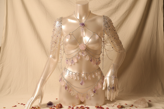 DIY Crystal Body Chains & Harnesses: Wearable Art & Adornment for Your Sacred Body